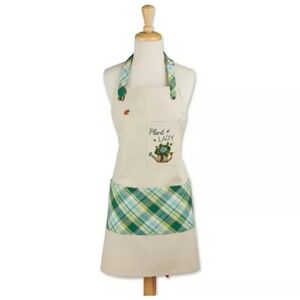 Garden Kitchen Apron Plant Lady Farmhouse Large Pocket Chef